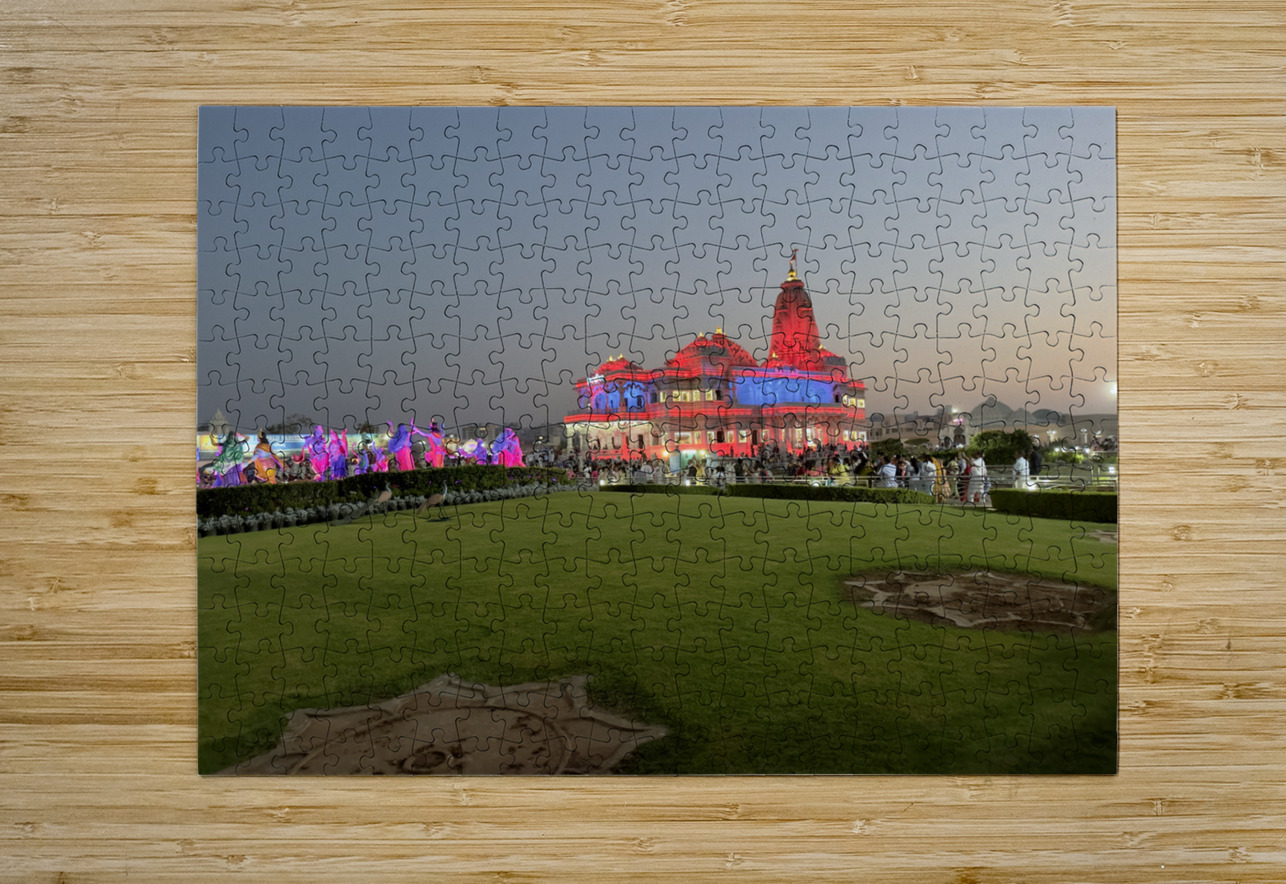 Prem Mandir Vrindavan 5 Jimmy Roy Photos Puzzle printing