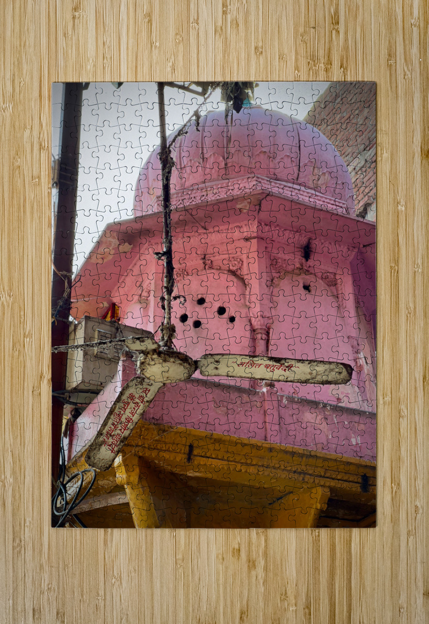 Vishram Ghat Temple 2 Jimmy Roy Photos Puzzle printing