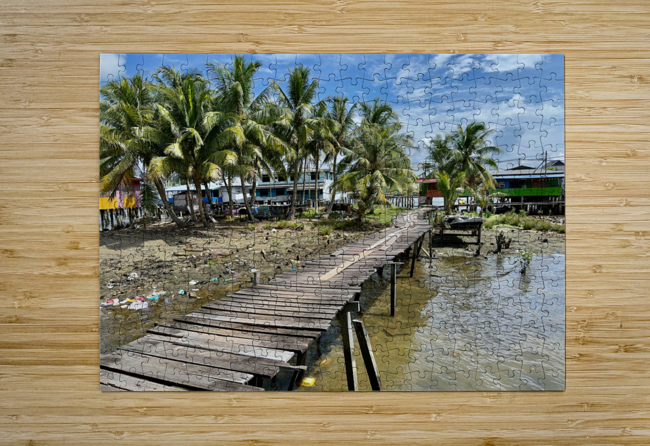 Kampong Ayer Floating Village Brunei 8 Jimmy Roy Photos Puzzle printing