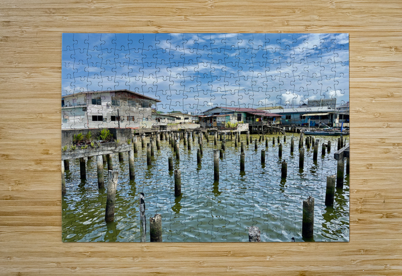 Kampong Ayer Floating Village Brunei 7 Jimmy Roy Photos Puzzle printing