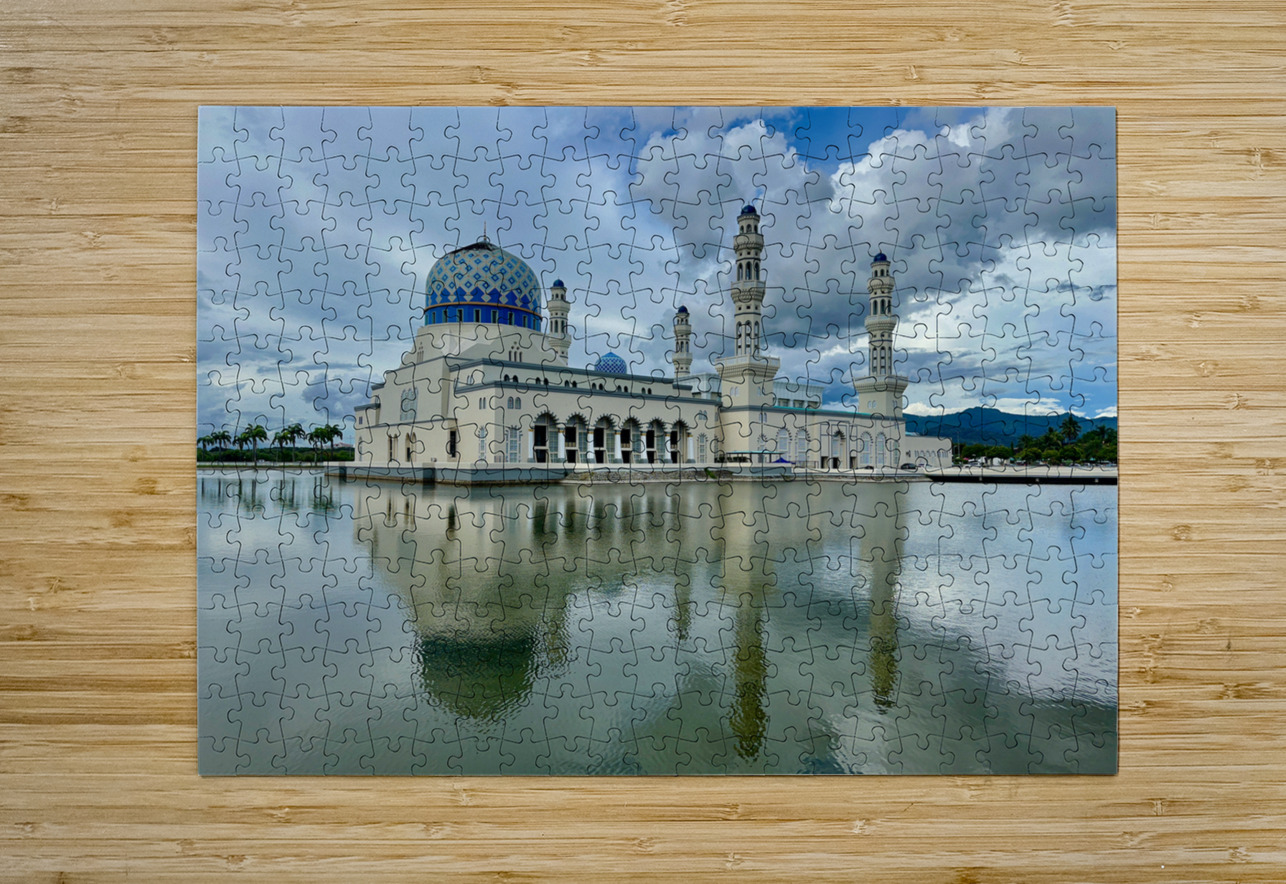 Masjid Bandaraya Mosque Kota Kinabalu 2 Jimmy Roy Photos Puzzle printing