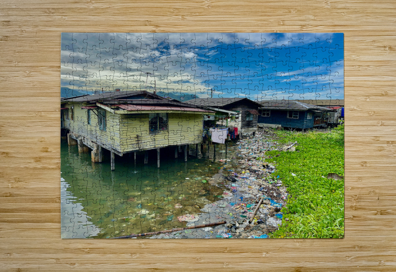 Sim Sim Traditional Floating Village in Sandakan 10 Jimmy Roy Photos Puzzle printing