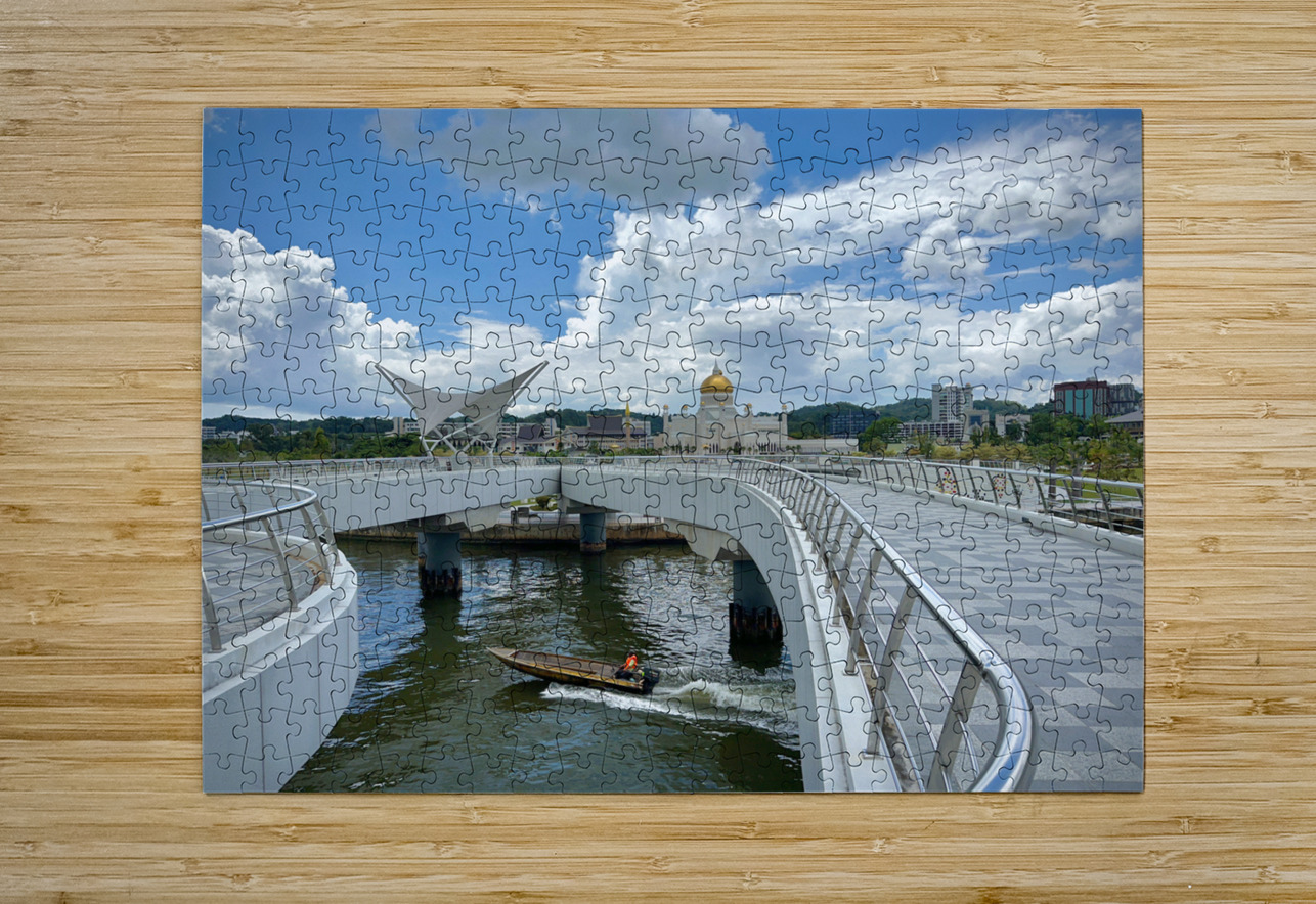Omar Ali Saifuddien Mosque Collection Brunei 8 Jimmy Roy Photos Puzzle printing