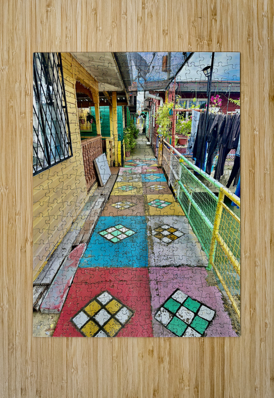 Sim Sim Traditional Floating Village in Sandakan 6 Jimmy Roy Photos Puzzle printing