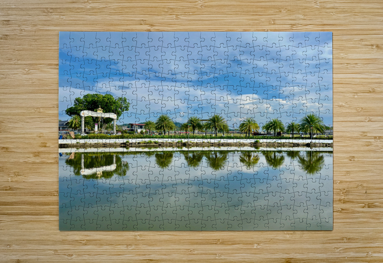 Omar Ali Saifuddien Mosque Collection Brunei 10 Jimmy Roy Photos Puzzle printing