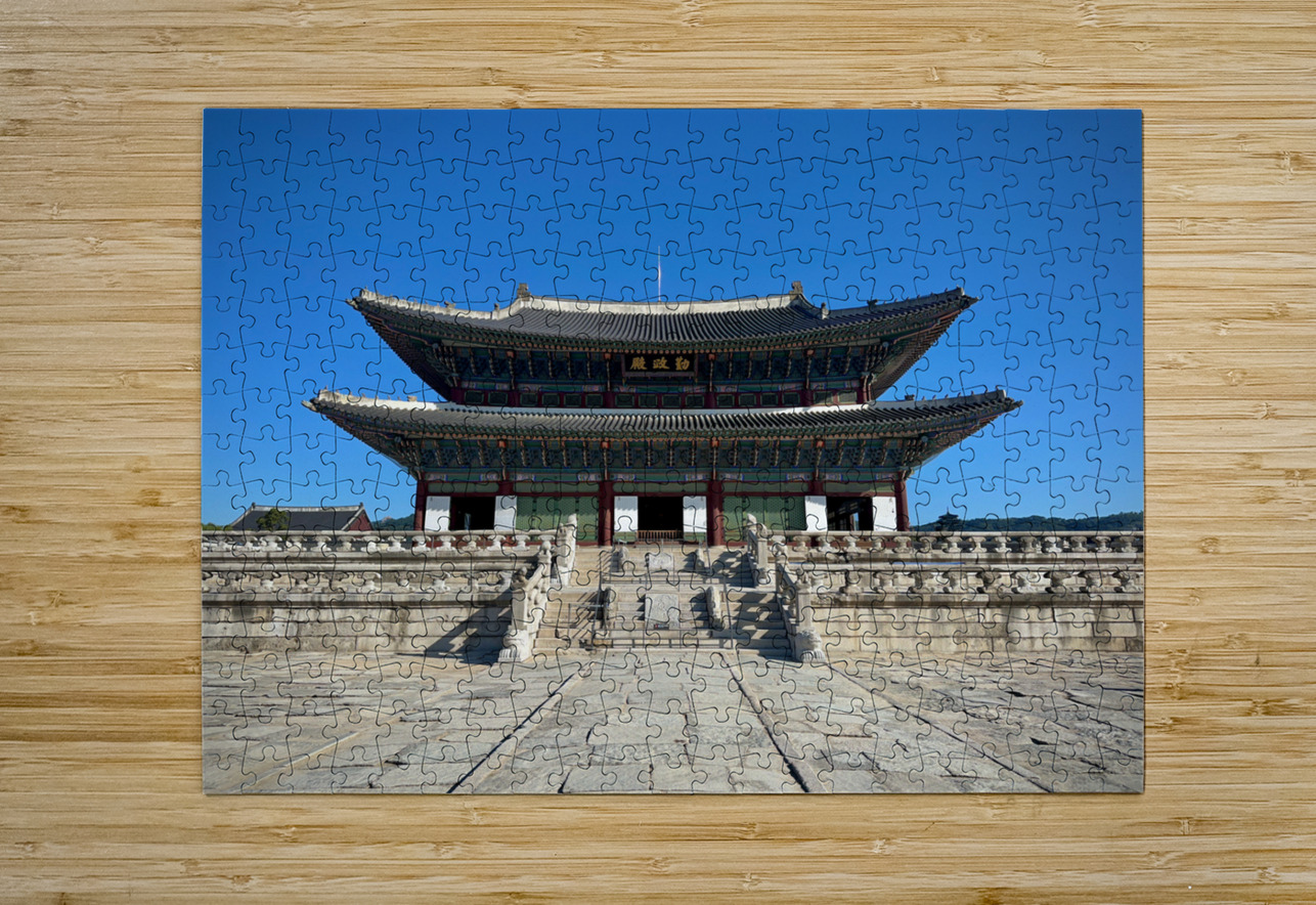 Gyeongbokgung Palace Seoul Korea 1 Jimmy Roy Photos Puzzle printing