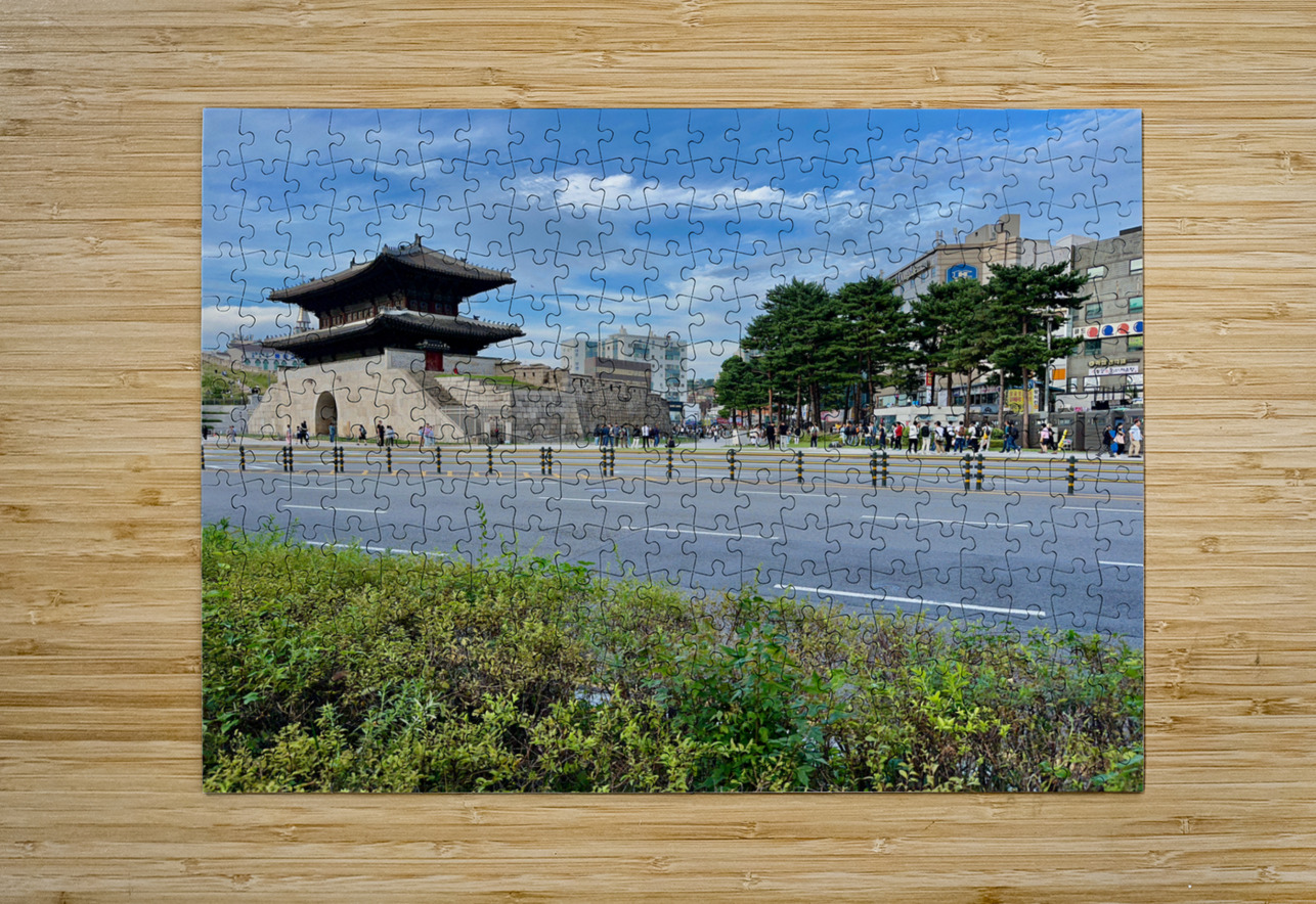 Heunginjimun Street View Seoul South Korea Jimmy Roy Photos Puzzle printing
