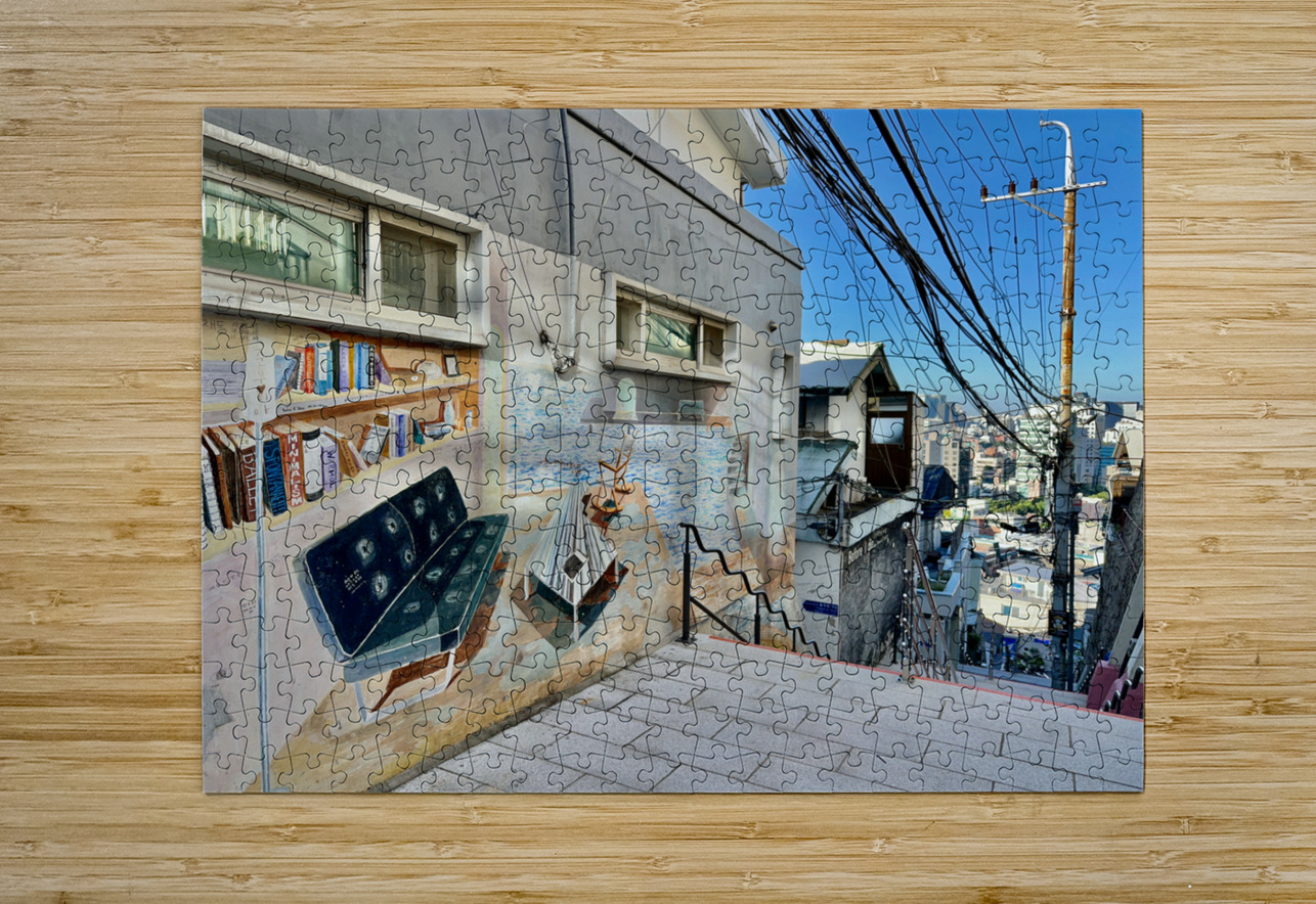 Ihwa Mural Village Seoul Korea 5 Jimmy Roy Photos Puzzle printing