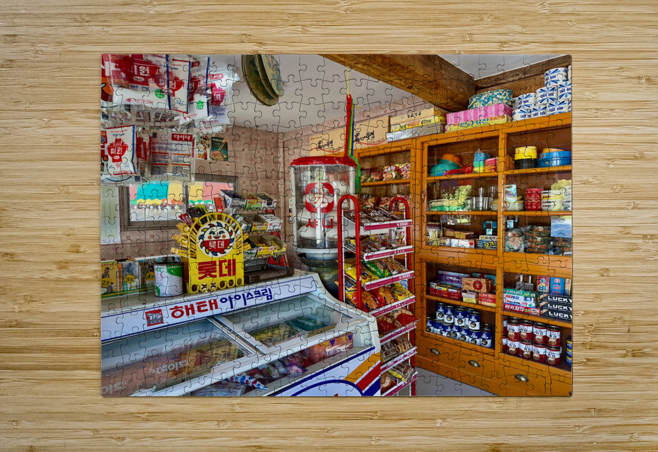Old General Store Seoul South Korea 1 Jimmy Roy Photos Puzzle printing