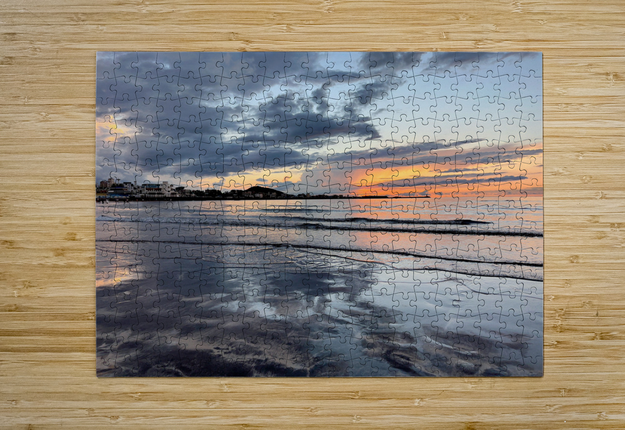 Samyang Beach Sunset Jeju South Korea 4 Jimmy Roy Photos Puzzle printing
