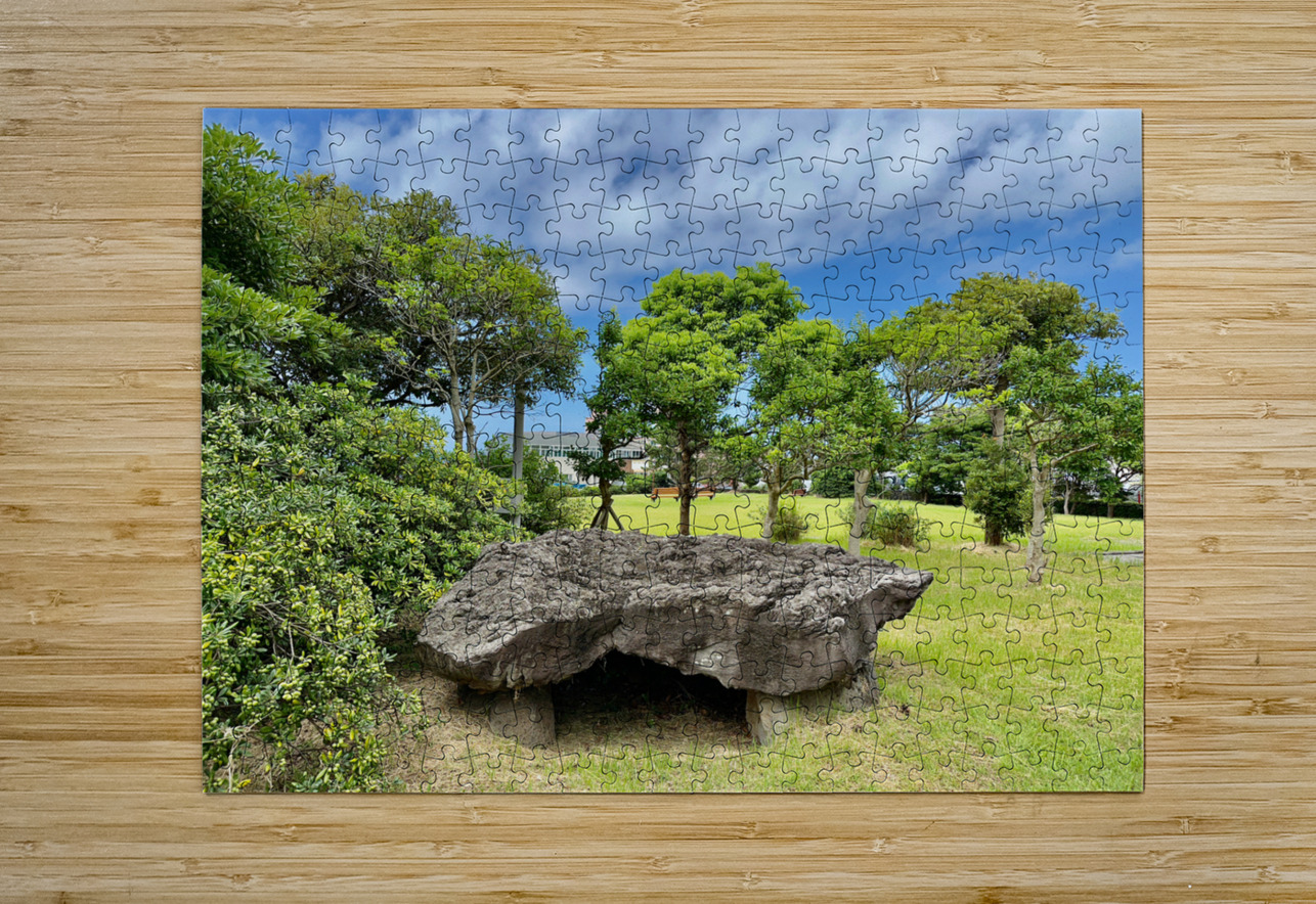 The Big Rock Jeju South Korea Jimmy Roy Photos Puzzle printing