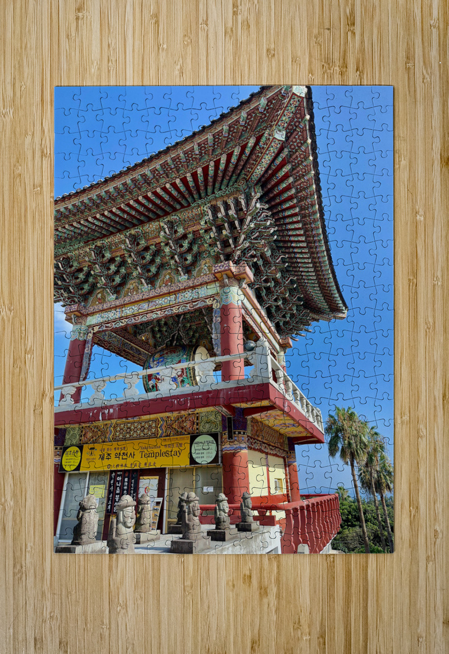 Yakcheonsa Temple Jeju South Korea 2 Jimmy Roy Photos Puzzle printing