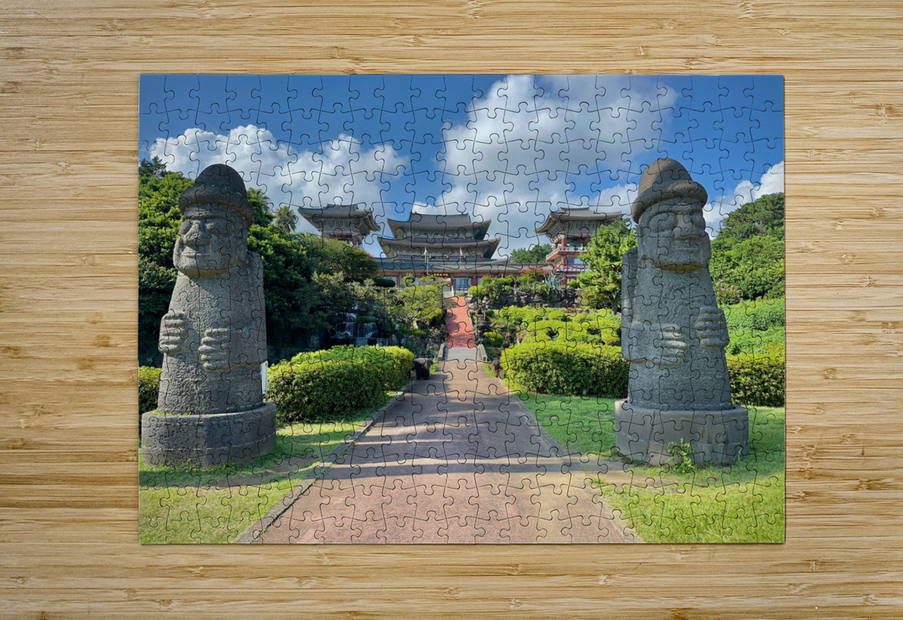 Yakcheonsa Temple Jeju South Korea 1 Jimmy Roy Photos Puzzle printing