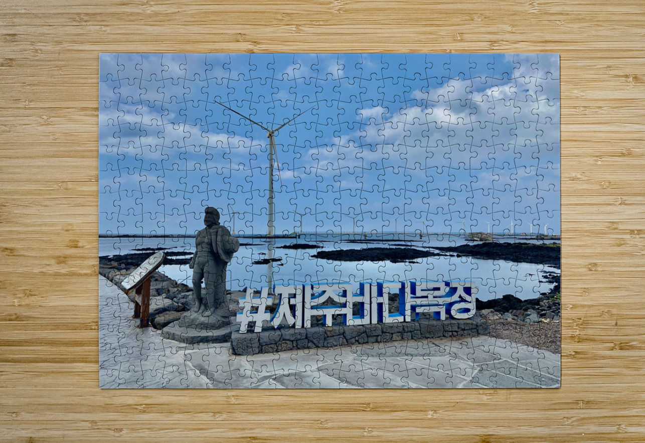 Wind Mills Jeju South Korea 1 Jimmy Roy Photos Puzzle printing