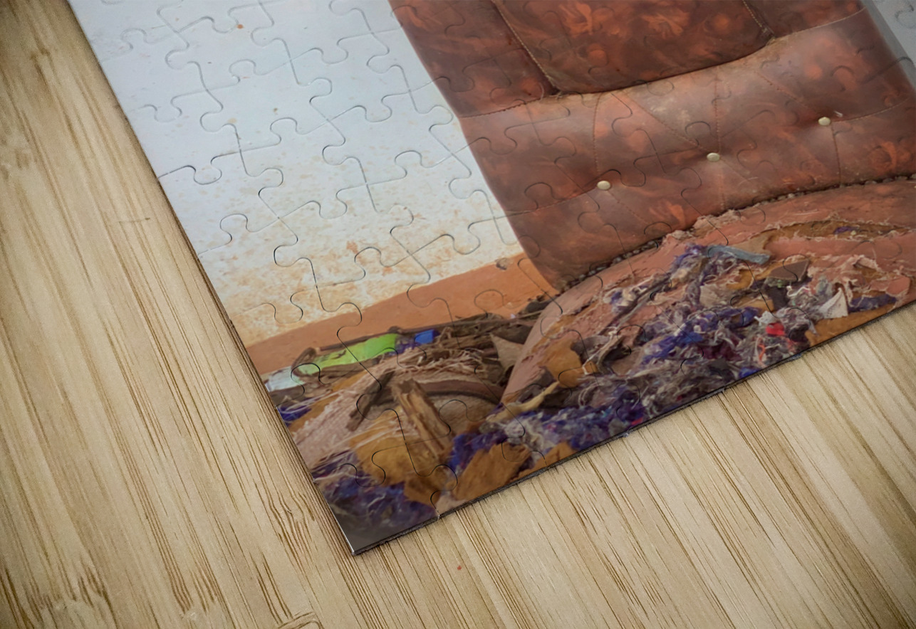 Goat on a Seat Jimmy Roy Photos Puzzle