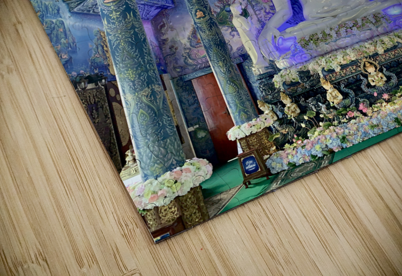 Wat Rong Suea Ten Blue Temple 3 Jimmy Roy Photos Puzzle