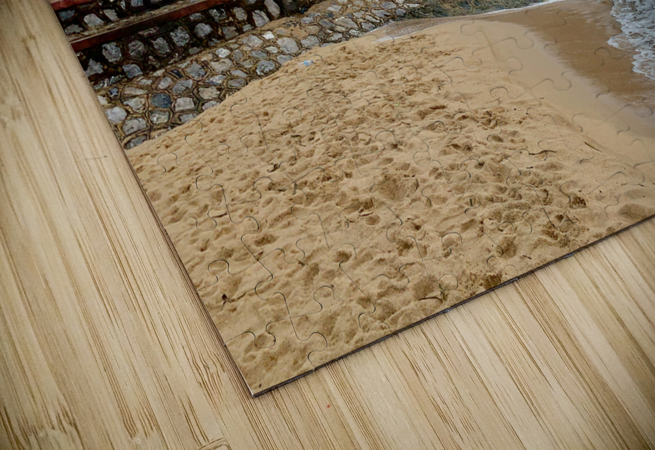 Mrs Statue Sitting at the End Jimmy Roy Photos Puzzle