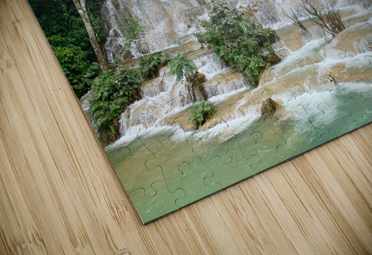 Kuang Si Waterfalls 1 Jimmy Roy Photos Puzzle