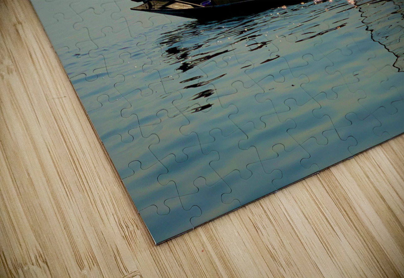 Inle Lake Fisherman 1 in Myanmar Jimmy Roy Photos Puzzle