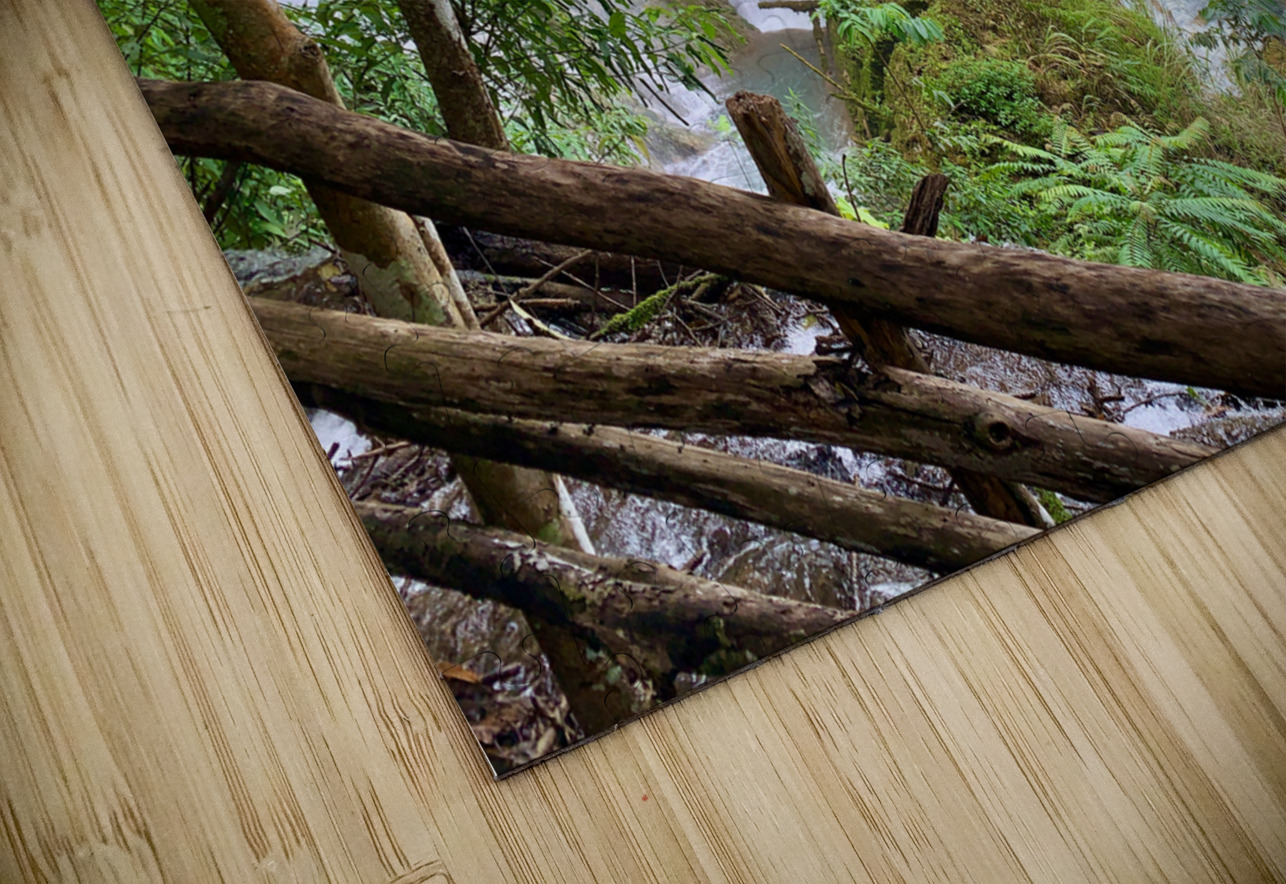 On Top of Kuang Si Waterfalls Jimmy Roy Photos Puzzle