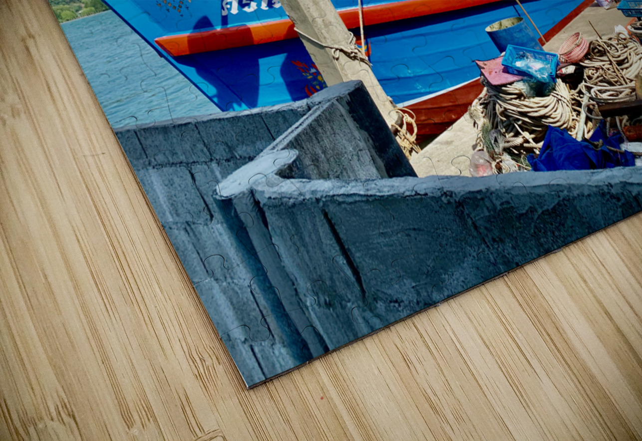 Freshly Painted Boat Jimmy Roy Photos Puzzle