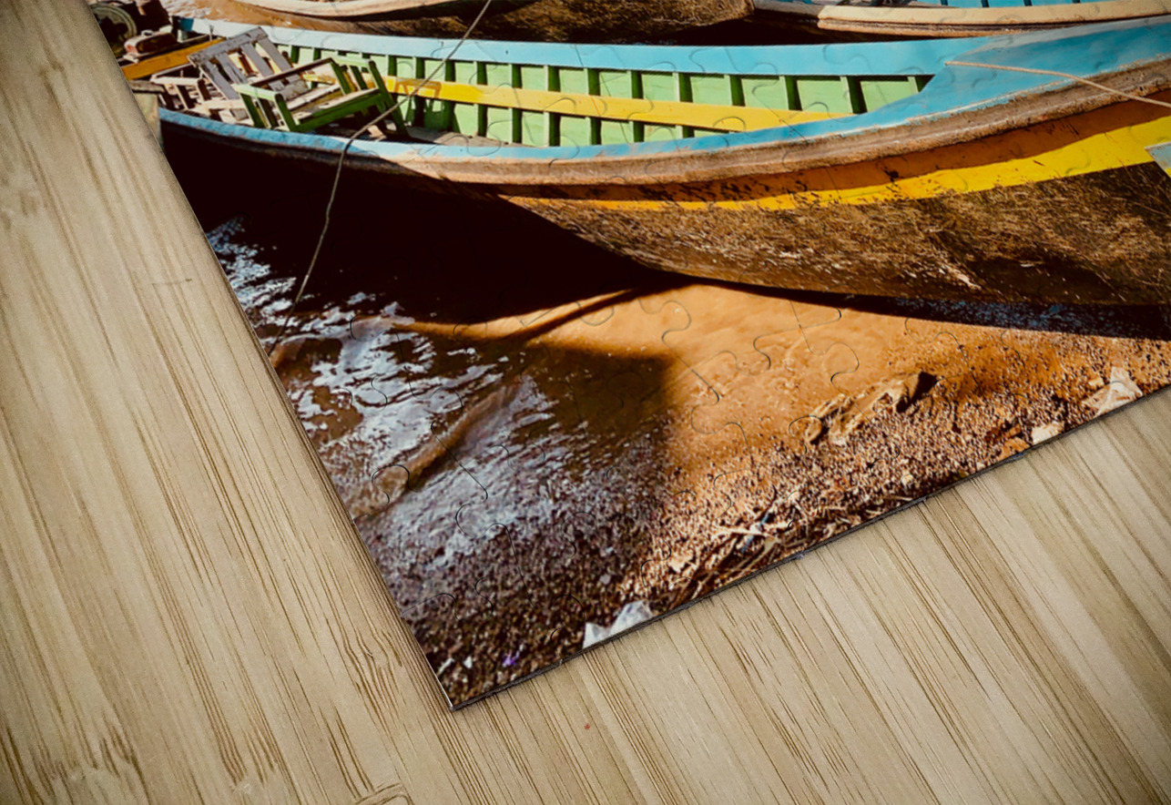 Inle Lake Boats Jimmy Roy Photos Puzzle