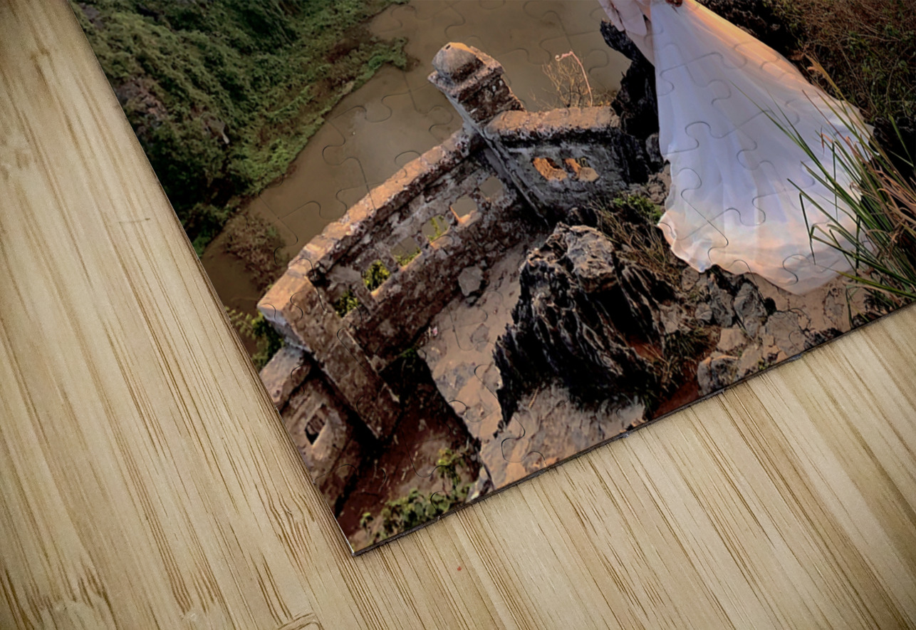 Beautiful Newlyweds at Hang Mua Cave Vietnam 3 Jimmy Roy Photos Puzzle
