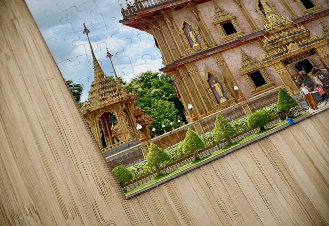 Chalong Temple Phuket Thailand 2 Jimmy Roy Photos Puzzle