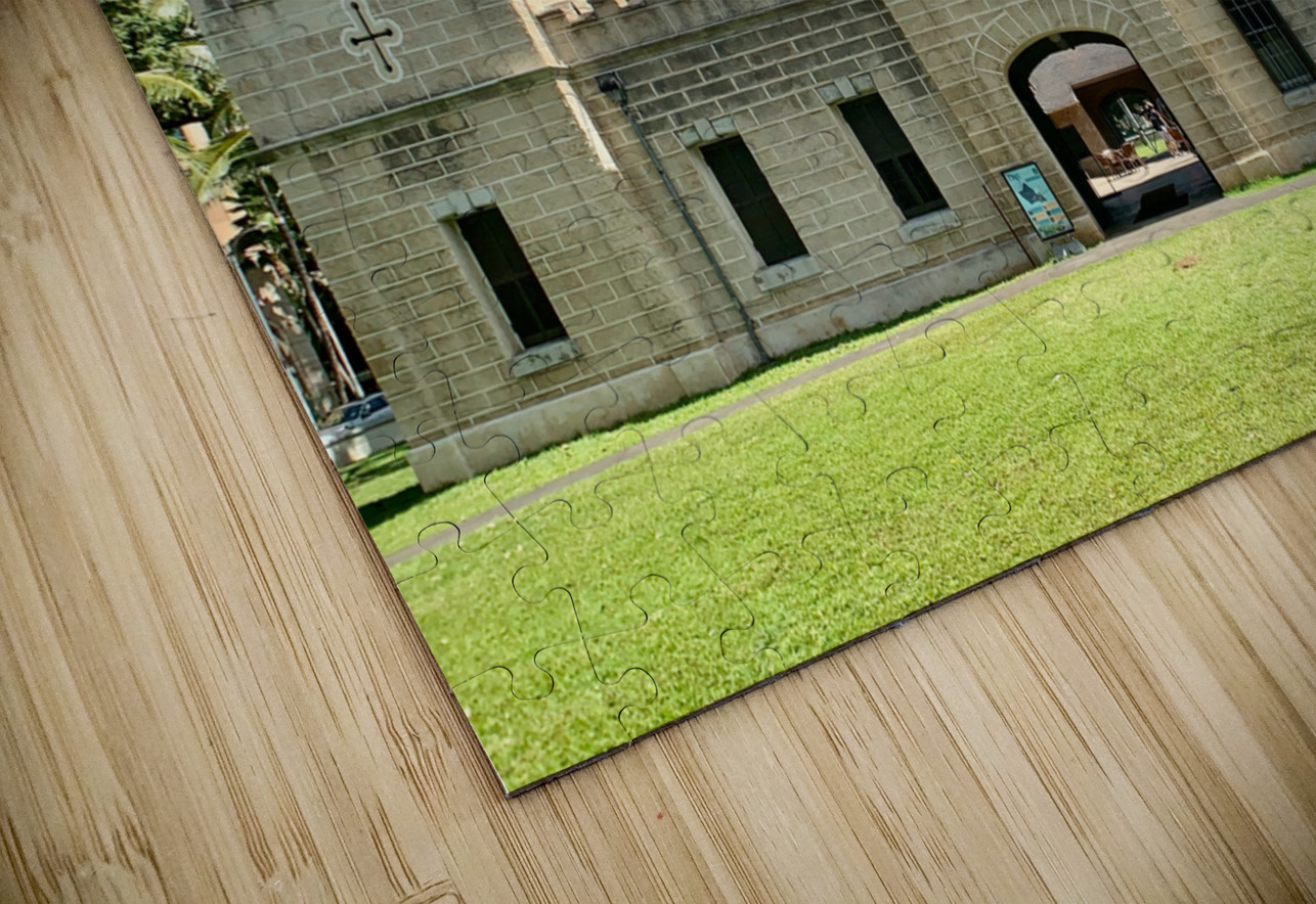 Iolani Barracks Hawaii Jimmy Roy Photos Puzzle