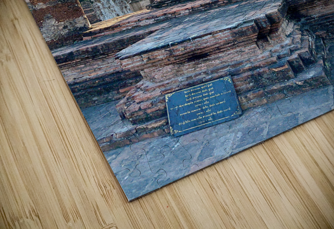 Wat Mahathat Temple Old Sukhothai Thailand 3 Jimmy Roy Photos Puzzle