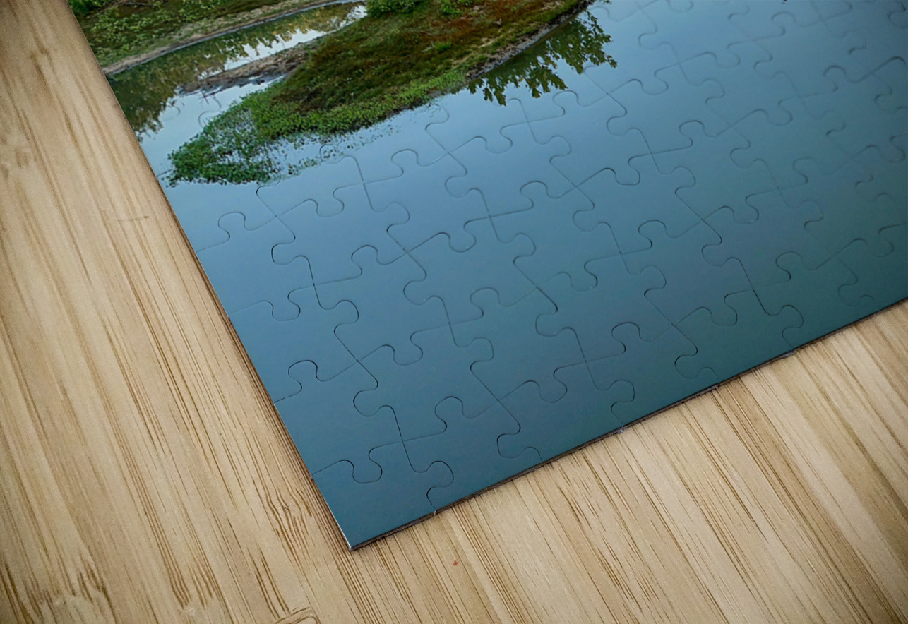 Beatiful Reflection Over Calm Water Jimmy Roy Photos Puzzle