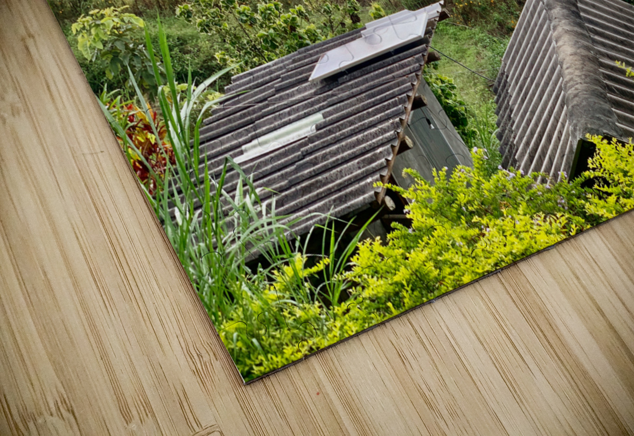 Village in the Rice Fields 2 Jimmy Roy Photos Puzzle