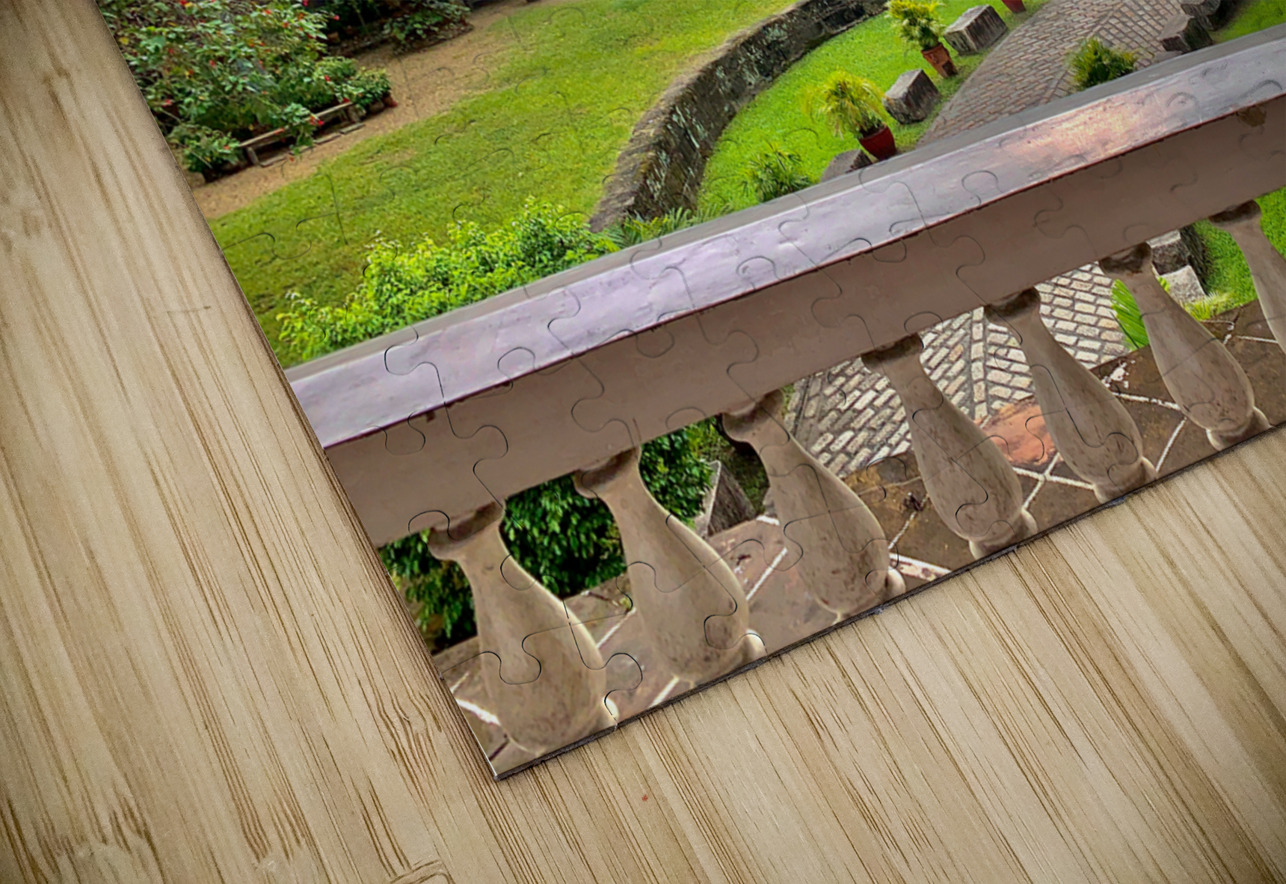 Beautiful Garden from the Balcony Jimmy Roy Photos Puzzle