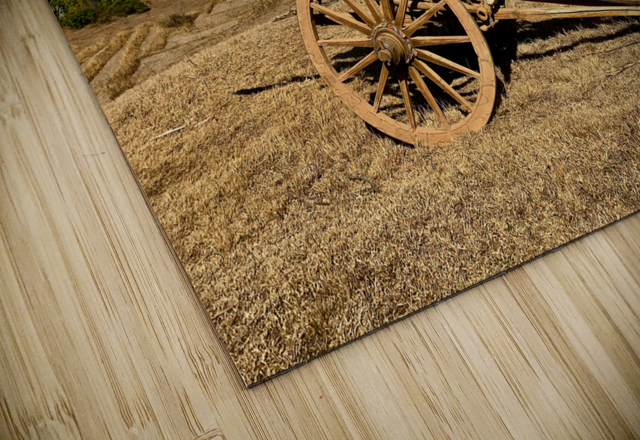 Old Farm Wagon Jimmy Roy Photos Puzzle