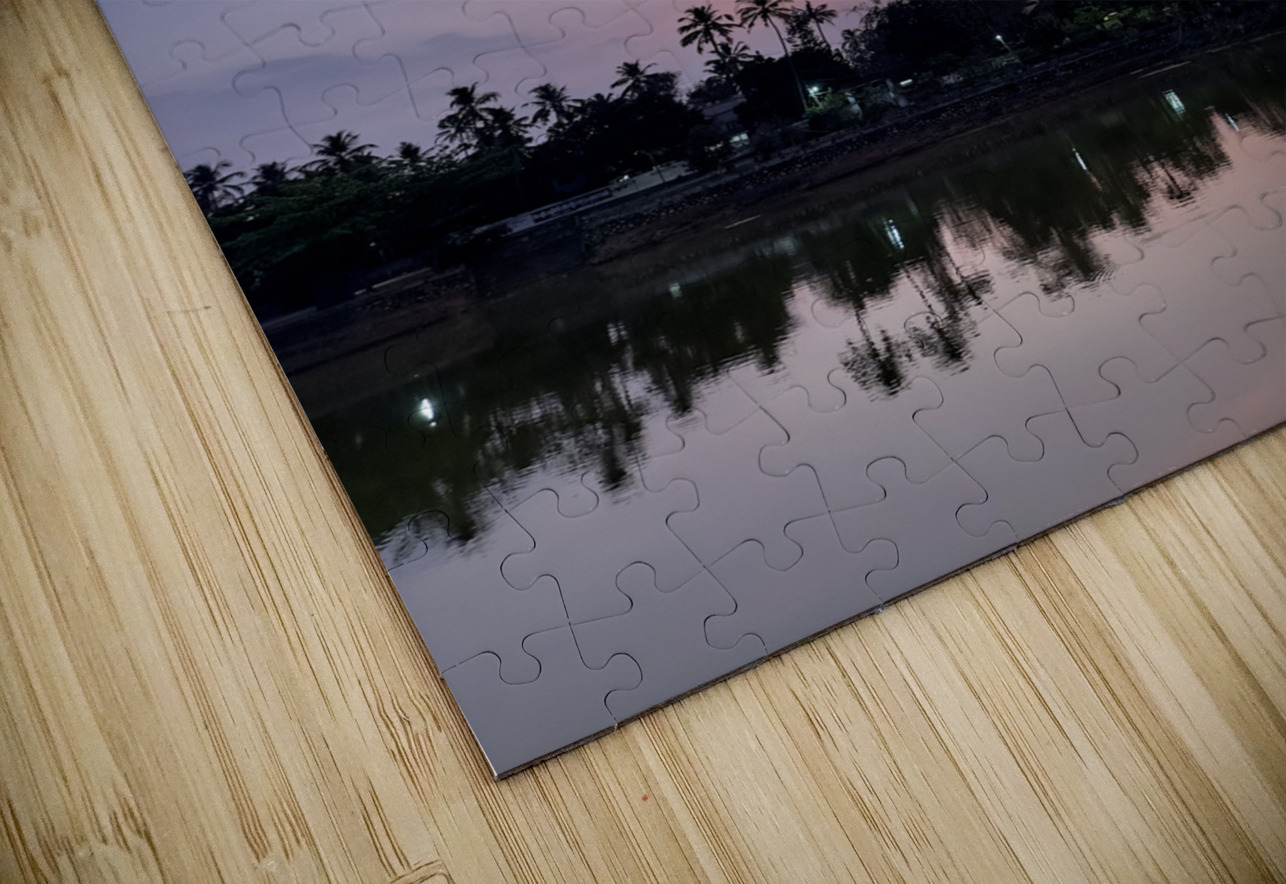 Purple sky of Varkala Jimmy Roy Photos Puzzle