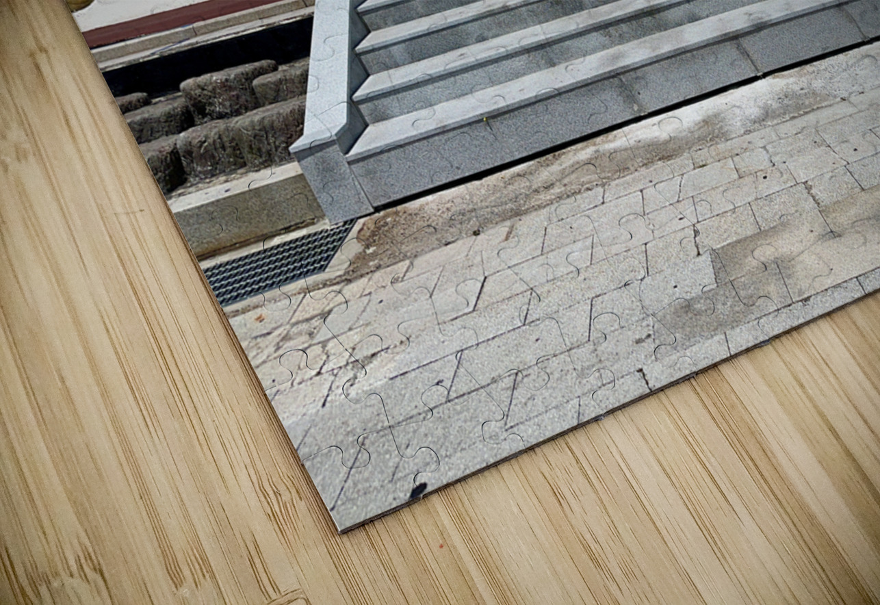 Boardwalk Jeju South Korea 1 Jimmy Roy Photos Puzzle