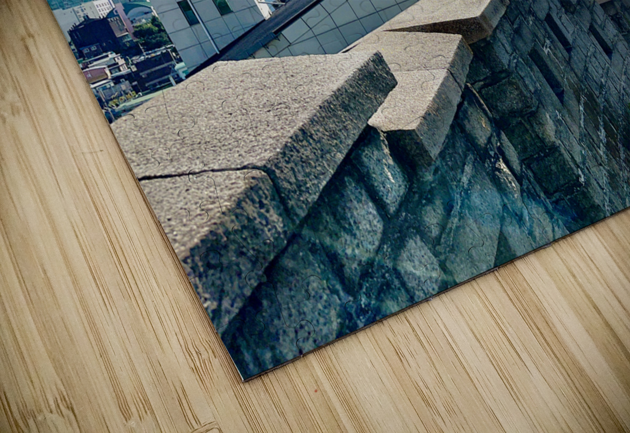 City View Behind the Wall Seoul South Korea 2 Jimmy Roy Photos Puzzle