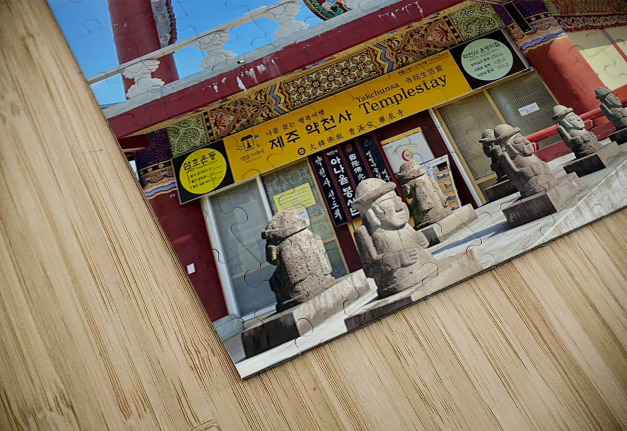 Yakcheonsa Temple Jeju South Korea 2 Jimmy Roy Photos Puzzle
