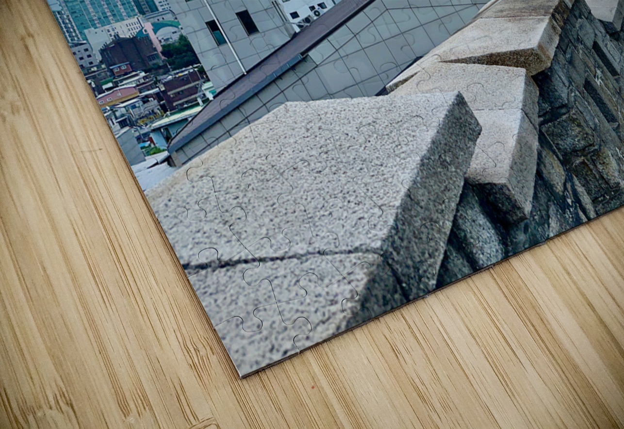 City View Behind the Wall Seoul South Korea 3 Jimmy Roy Photos Puzzle