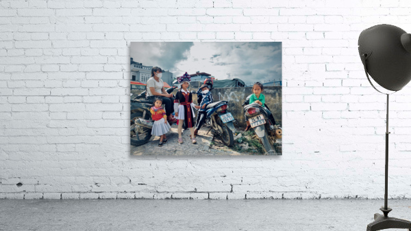 Bac Ha Market Family in Vietnam by Jimmy Roy Photos
