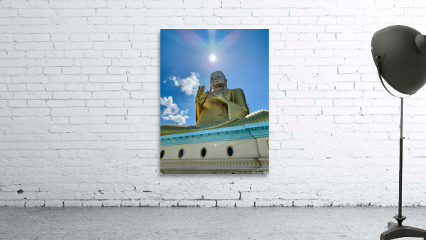 Sun Over Golden Buddha by Jimmy Roy Photos