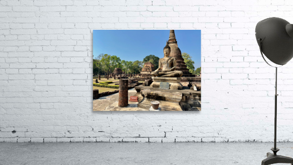 Wat Mahathat Temple Old Sukhothai Thailand 4 by Jimmy Roy Photos
