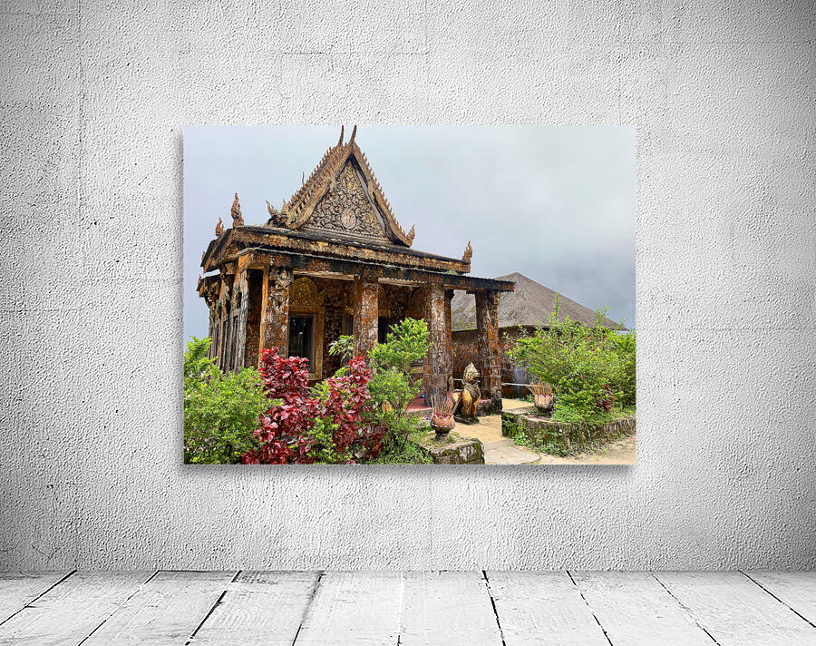 Preah Monivong Temple Bokor Cambodia by Jimmy Roy Photos