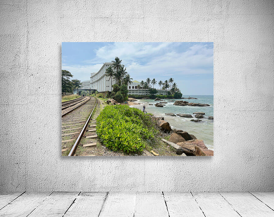 Railroad by the Ocean by Jimmy Roy Photos