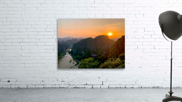 Dam Sen Hang Mua Viewpoint at Sunset by Jimmy Roy Photos