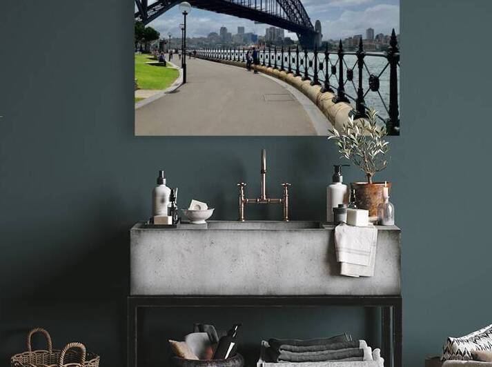 Road to Sydney Harbour Bridge by Jimmy Roy Photos