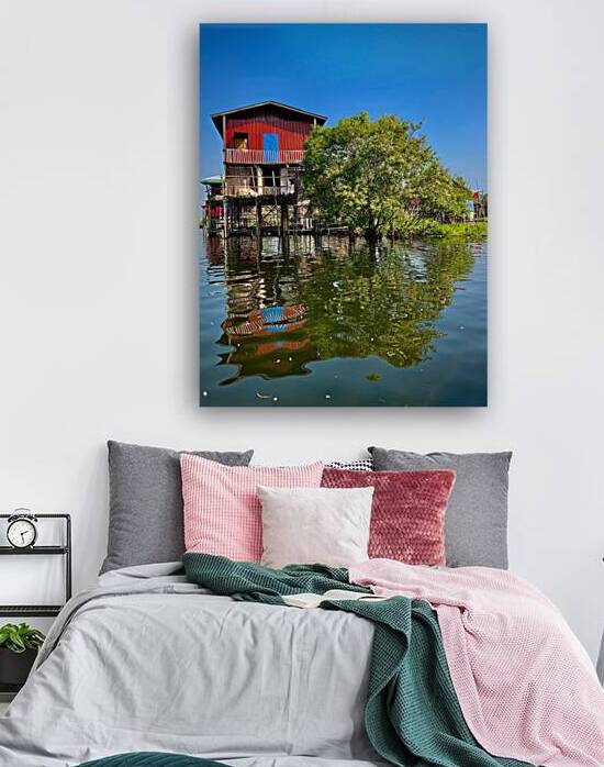 Inle Lake Reflections 2 by Jimmy Roy Photos