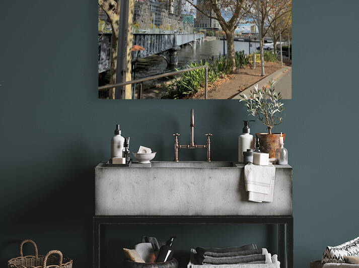 Yarra River in Melboune 3 by Jimmy Roy Photos