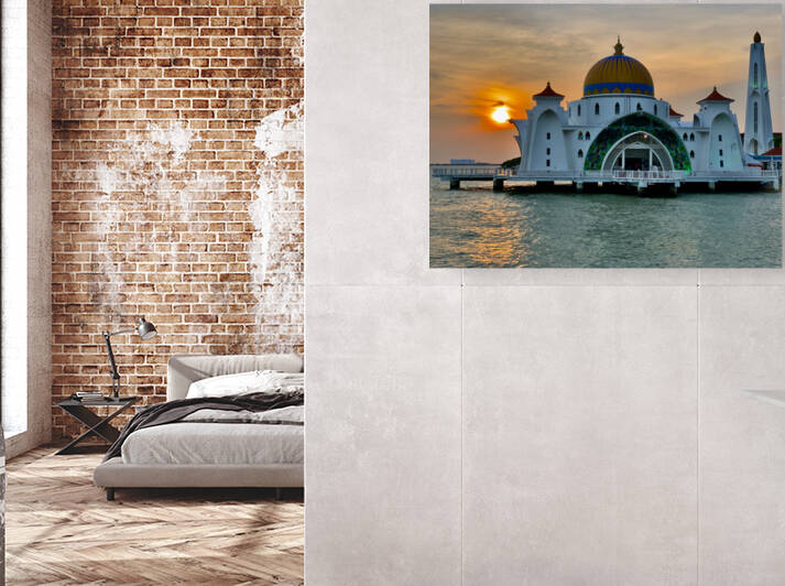 Masjit Selat Mosque Melaka 2 by Jimmy Roy Photos