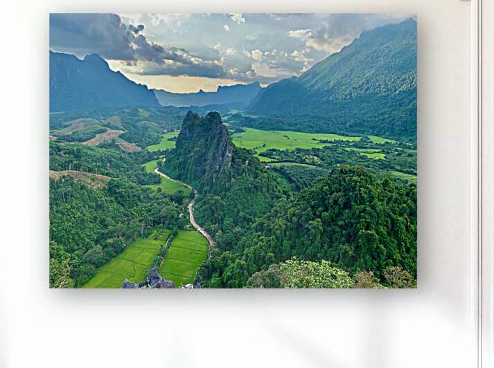 Nam Xay Viewpoint Vang Vieng Laos 1 by Jimmy Roy Photos